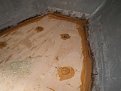 After adding wood flour to the epoxy to make a "peanut butter" I 
