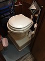 Toilet salvaged from Wild Fire